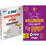 Ankara Yayıncılık 8. Sınıf Lgs Matematik ve Ötesi Soru Bankası ve Fen Bilimleri Güçlendiren Soru Bankası