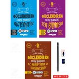 Ankara Yayıncılık 8.sınıf Matematik Fen Bilimleri T.c. Inkılap Tarihi ve Atatürkçülük Yeni Nesil Sorularla Güçlendiren Soru Bankası 3 Kitap Set Kalem Seti Hediyeli