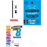 Ankara Yayıncılık 8.sınıf Matematik Yeni Nesil Sorularla Güçlendiren Fasiküller ve Soru Bankası 2 Kitap Set Kalem Seti Hediyeli