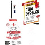 Ankara Yayıncılık 8.sınıf Tüm Dersler-Sözel-Sayısal Mantık ve Muhakeme Yeni Nesil Sorularla Güçlendiren Soru Bankası 2 Kitap Set Kalem Seti Hediyeli