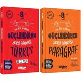 Ankara Yayıncılık 8.Sınıf Türkçe Ve Paragraf Soru Bankası Seti 2 Kitap