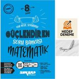 Ankara Yayıncılık ANKARA YAYINEVİ 8. Sınıf Güçlendiren Matematik Soru Bankası Hedef Deneme LGS Hazırlık