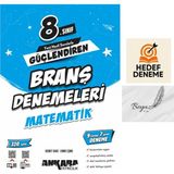 Ankara Yayıncılık ANKARA YAYINEVİ 8. Sınıf Matematik Güçlendiren Branş Denemeleri Hedef Deneme LGS Hazırlık