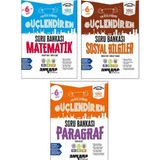 Ankara Yayıncılık Ankara Yayınları 6. Sınıf Matematik + Sosyal Bilgiler + Paragraf Güçlendiren Soru Bankası