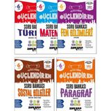 Ankara Yayıncılık Ankara Yayınları 6. Sınıf Türkçe + Matematik + Fen Bilimleri + Sosyal Bilgiler + Paragraf Güçlendiren Soru Bankası