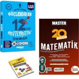 Ankara Yayıncılık LGS Matematik Güçlendiren Deneme ve Okyanus Master 20 Matematik Deneme + Yerim Seni LGS