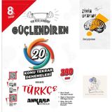 Ankara Yayıncılık LGS Türkçe 20li Konu Tarama Denemeleri +Zihin Deneme+Sssk186