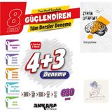 Ankara Yayıncılık LGS Türkçe Güçlendiren 4+3 Deneme+Zihin Deneme+Sssk973