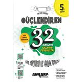 Ankara Yayıncılık Yeni Müfredat 5.Sınıf Din Kültürü Kültürü Nesil Sorularla Güçlendiren 32 Haftalık Kazanım Denemeler