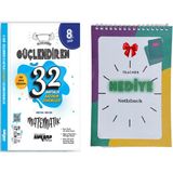 Ankara Yayıncılık Yeni Müfredat 8.Sınıf 2024 Matematik 32 Haftalık Kazanım Denemeleri