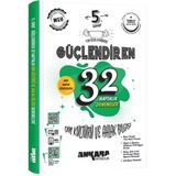 Ankara Yayınları 5.Sınıf Güçlendiren 32 Haftalık Din Kültürü Ve Ahlak Bilgisi Kazanım Denemeleri 2025