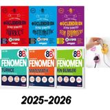 Ankara Yayınları 8.sınıf Ankara Güçlendiren Türkçe + Mat+ Fen Set + Fenomen 8b Türk +Mat + Fen B (Orta-Üst Seviye)Serisi Set Fiş Tutuculu