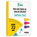 Ankara Yayınları 8. Sınıf Lgs Din Kültürü Ve Ahlak Bilgisi Yaprak Test