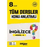 Ankara Yayınları 8. Sınıf Lgs Tüm Dersler Konu Modül 6 İngilizce 2021-2022