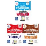 Ankara Yayınları Ankara 2027 7. Sınıf Matematik + Türkçe + Sosyal Bilgiler Güçlendiren Soru Bankası Seti 3 Kitap Maarif Model
