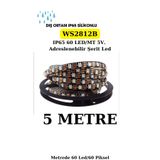 ankarateknik Ws2812b Ip65 Dış Mekan Adreslenebilir Magic Led 5 Volt ( 60 Chip )