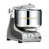 Ankarsrum Assistent 6230 Black Chrome – 1500 W | 7L paslanmaz çelik kase | geri dönüştürülmüş alüminyum | İsveç'te el yapımı | sağlam ve çok yönlü