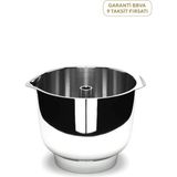 Ankarsrum Paslanmaz Çelik Çırpma Kasesi 3.5 Lt - Gri - Standart