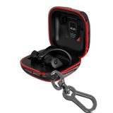 ANKASI Kapak Uyumlu Powerbeats Pro Kılıf, Beats Powerbeats Pro 2020 için Tam Koruyucu Darbeye Dayanıklı Kaymaz Silikon Kılıf (Siyah Kenar + Kırmızı)