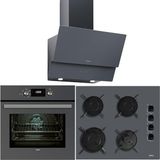 Ankastre Set Gri ( Hak 625 St-Atv 60 Pro St -Gbe 64002 Kbc St )