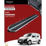 Ankatech Fiat Fiorino diamond krom Yan Basamak 173 cm 2008 Üzeri