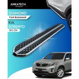 Ankatech Kia Sorento 3 Diamond Krom Yan Basamak 185 cm 2014-2020