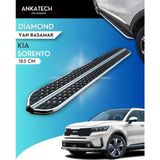 Ankatech Kia Sorento 4 Diamond Krom Yan Basamak 185 cm 2022 Üzeri