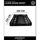 Ankatech Pikap ve Çift Kabin Araçlar 100*120 Lazer Kesim Tavan Sepeti Tüm Modeller