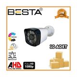 Ankaverse 2 Mp 1080P 6 Atom Warm LED Bullet Ahd Güvenlik Kamerası 10 Adet Koli - Standart