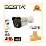 Ankaverse 2 Mp 1080P 8 Atom Warm LED Bullet Ahd Güvenlik Kamerası 10 Adet Koli - Standart