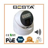 Ankaverse 5 Mp Ip Poe Warm LED Dahili Mikrofonlu Dome Güvenlik Kamerası KD-5250WB - Standart