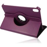 Ankaverse® iPad Mini 6 Kılıf 360 Tablet Deri Kılıf - Mürdüm - Standart - Renkli