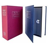 Ankaverse Kitap Görünümlü Gizli Kasa Büyük Boy Anahtarlı Kilitli Para Kasası - Standart