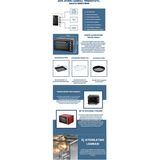 Ankaverse Midi Fırın Kare 38LT Ayarlanabilir Termostat = 50–320°C - Saatli = 0 - 90 Dk Zil 3 Kademe Hız Ayar Emaye Tepsi (5286)