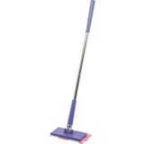 Ankaverse Otomatik Bez Değiştiren Mop Sap Çek=bez Bırak - Sap It=bez Tut 360° BAŞLIK=8X16CM - Sap: 68CM (5286) - Çok Renkli - Standart
