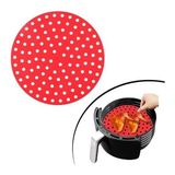 Ankaverse® Renkli Silikon Airfryer ve Fırın Pişirme Matı - 20 cm