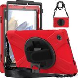 Ankaverse® Samsung Galaxy X200 Tab A8 10.5 Kılıf Amazing Tablet Kapak - Kırmızı - Standart - Renkli