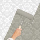 Ankawall 7007 Picasso 2 Küçük Damask Desenli Boyanabilir Duvar Kağıdı