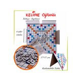 Ankebut Ahşap Kelime Oyunu Katlanabilir Tabla 37x37 cm