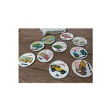 Ankebut Türkçe Ingilizce Kara Araçları Ahşap Renkli Puzzle 9 Araç 27 Parça