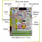 Ankebut Türkçe Takvim Montessori 30176