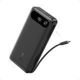Anker 20.000 mAh Powerbank, Taşınabilir Şarj Cihazı, 87W, Dahili USB-C Kablosu, Siyah - A1383