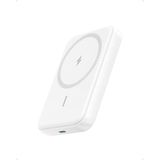 Anker 321 5000 mAh Magsafe Uyumlu Kablosuz Taşınabilir Şarj Cihazı - Beyaz - A1616 (Anker Türkiye Garantili)