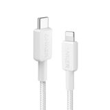 Anker 322 USB-C to Apple iPhone Lightning 1.8m MFI Lisanslı Şarj/Data Kablosu - Beyaz - A81B6