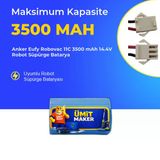 Anker Eufy Robovac 11C 3500 Mah 14.4V Robot Süpürge Batarya
