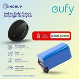 Anker Eufy Robovac 11S Robot Süpürge Uyumlu Batarya 2600 mAh -