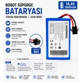 Anker Eufy Robovac 11S Uyumlu Robot Süpürge Bataryası 14.4V 2600Mah Li-İon