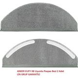 Anker Eufy X8 Uyumlu Mop Paspas 2 Adet