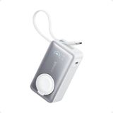 Anker Maggo A1657 10.000 mAh 35W Apple Watch için Beyaz Powerbank