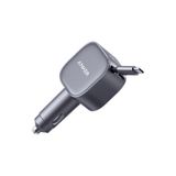 Anker Nano 75W Makaralı Araç İçi Şarj Cihazı Siyah